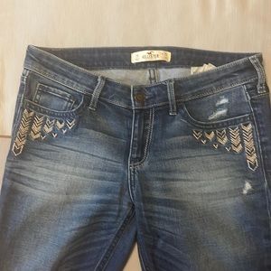 Never worn Hollister skinny jeans